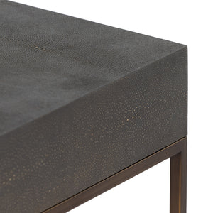 SHAGREEN DESK-GREY