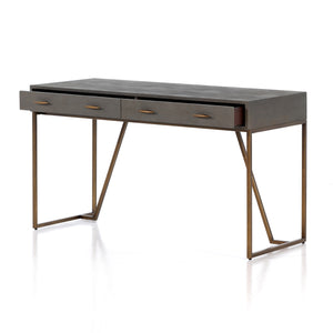 SHAGREEN DESK-GREY