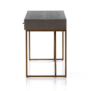 SHAGREEN DESK-GREY