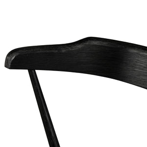 Ripley Windsor Dining Chair - Black Oak