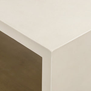 Hugo Concrete Coffee Table - White