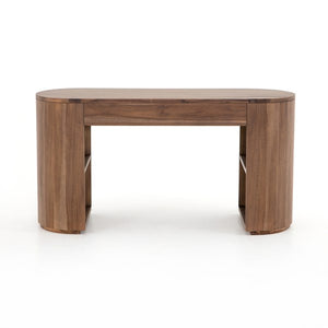 Pilar Desk-Caramel Brown Veneer