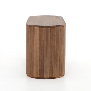 Pilar Desk-Caramel Brown Veneer