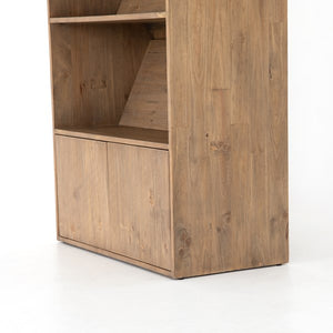 Bane Bookshelf-Smoked Pine