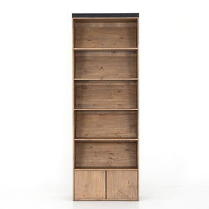 Bane Bookshelf-Smoked Pine