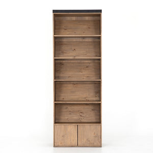 Bane Bookshelf-Smoked Pine