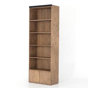 Bane Bookshelf-Smoked Pine