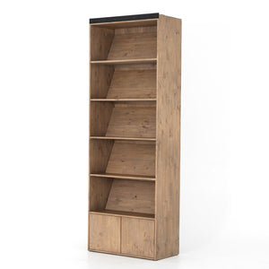Bane Bookshelf-Smoked Pine