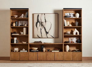 Bane Bookshelf-Smoked Pine