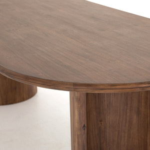 Paden Dining Table-Seasoned Brown Acacia