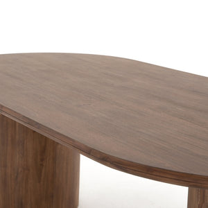 Paden Dining Table-Seasoned Brown Acacia