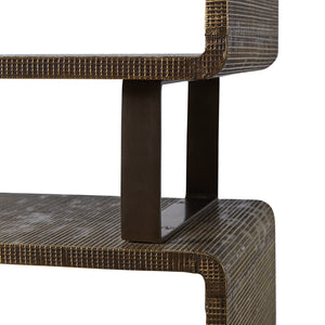 Etagere in Antique Brass | Verra Collection | Villa & House