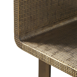 Etagere in Antique Brass | Verra Collection | Villa & House