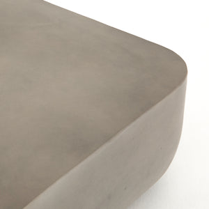 IVAN SQUARE COFFEE TABLE-GREY CONCRETE
