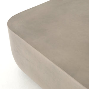 IVAN SQUARE COFFEE TABLE-GREY CONCRETE