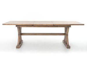 Tuscanspring Extension Dining Table 72"/96" - Sundried Wheat Finish