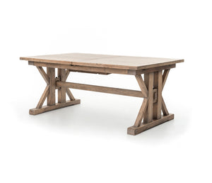 Tuscanspring Extension Dining Table 72"/96" - Sundried Wheat Finish