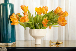 Small Vase in White | Krissa Collection | Villa & House