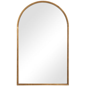 Mirror - Antique Gold Metal Arch