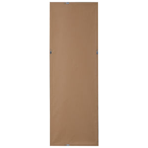 Tall Thin Framed Mirror - Black Finish