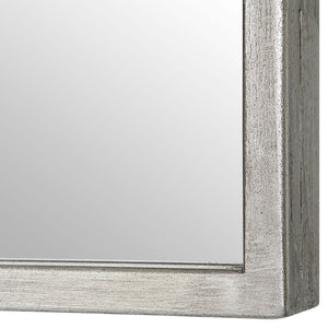 Moroccan Arched Mirror - Soft Silver Finish