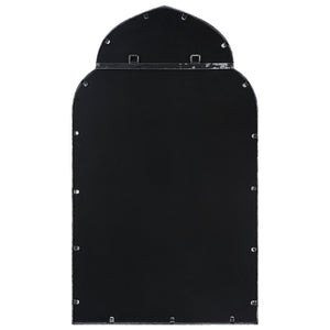 Moroccan Arched Mirror - Soft Silver Finish