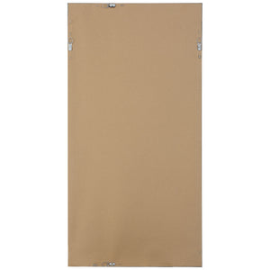 Thin Rectangular Framed Mirror-BlCK