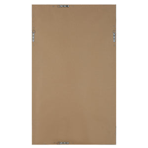 Textured Outer Frame Beveled Mirror-Gold
