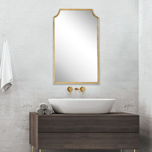 Gold Leaf Finish Mirror