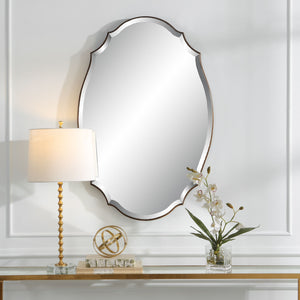 Arched Mirror- Antique Gold Finish