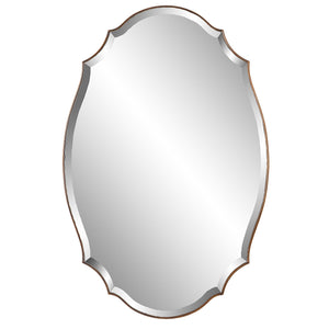 Arched Mirror- Antique Gold Finish