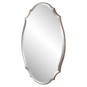 Arched Mirror- Antique Gold Finish