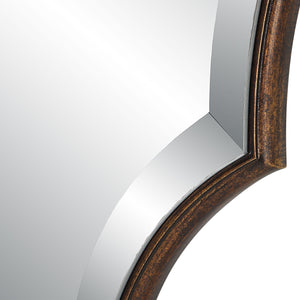 Arched Mirror- Antique Gold Finish