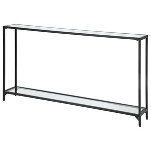 Slim Modern Console-Satin Black
