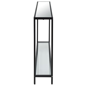 Slim Modern Console-Satin Black