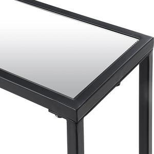 Slim Modern Console-Satin Black