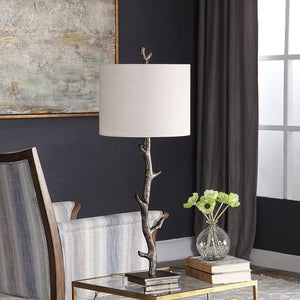 'Tree Branch' Base Table Lamp-Dark Bronze