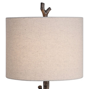 'Tree Branch' Base Table Lamp-Dark Bronze