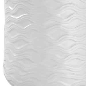 White Wave Ceramic Table Lamp