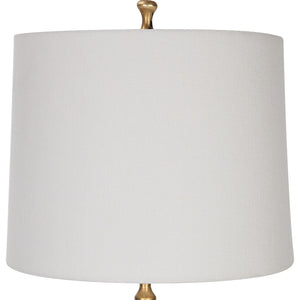 Crystal & Gold Leaf Table Lamp-Set of 2