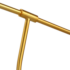 Gold Stem Floor Lamp