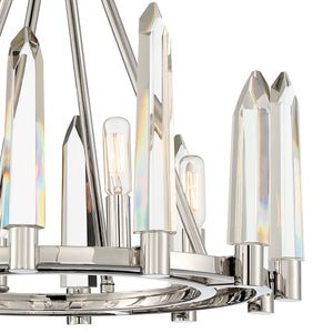 Watson 4 Light Polished Nickel Ceiling Mount