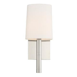 Weston 1 Light Polished Nickel Wall Mount