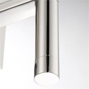 Weston 1 Light Polished Nickel Wall Mount
