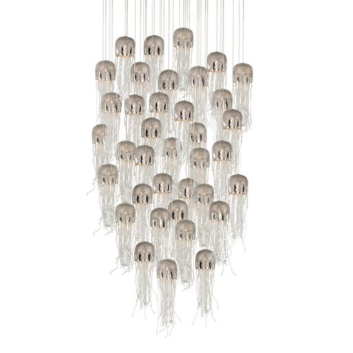 Medusa 36-Light Multi-Drop Pendant