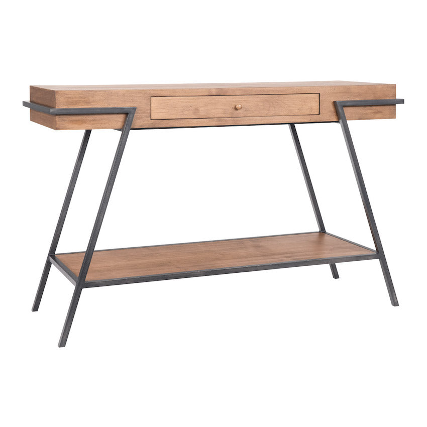 Watson Industrial Console Table with Metal Frame