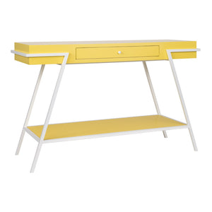 Watson Industrial Console Table with Metal Frame