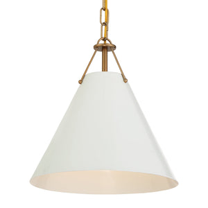 Xavier 1 Light Vibrant Gold Pendant
