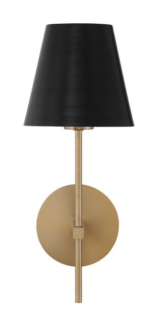 Xavier 1 Light Vibrant Gold Wall Mount