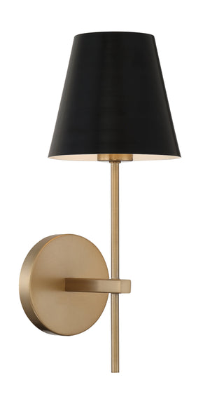 Xavier 1 Light Vibrant Gold Wall Mount